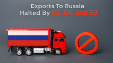 Exports To Russia Halted By US, UK, and EU